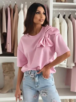 Ženska pamučna košulja s volanima na rukavima Ariana ljubičasta (Kopija) (Kopija) (Kopija) (Kopija) (Kopija) (Kopija) (Kopija)